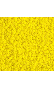 Miyuki delica beads 15/0 - Matted opaque yellow DBS-751